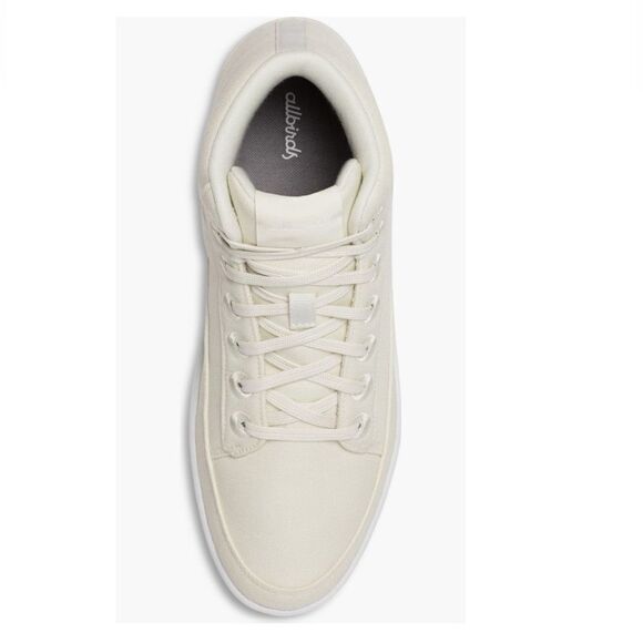Allbirds Pacer Canvas Mid Top Retro Woman's Sneaker, Natural White, Size 9, NWT - Picture 5 of 16